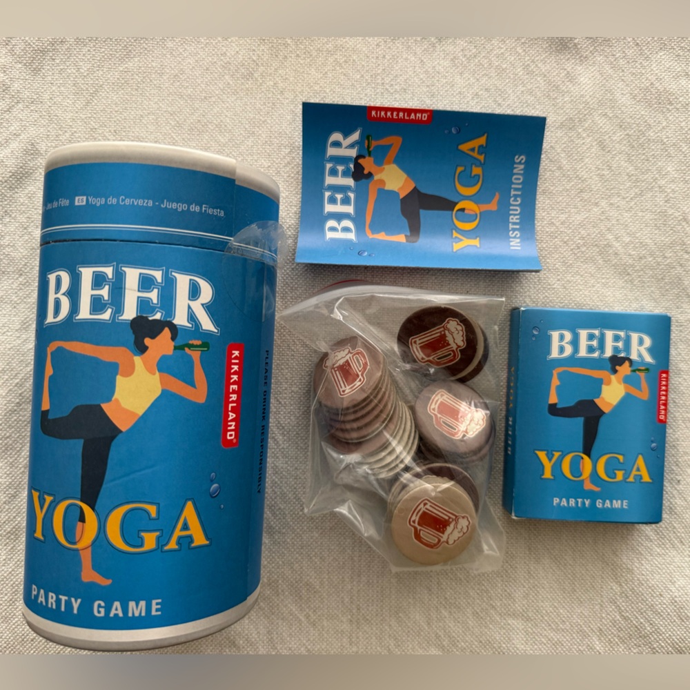 NWT Beer Yoga Game